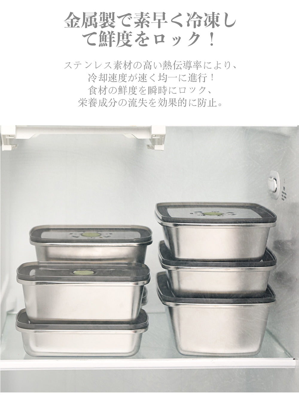 保存容器 ステンレス 大容量 曜日マーク 7種類のセット選択可 バルブ付 鮮度保 持 深型設計 弁当箱 急速冷凍 耐久性 漏れ防止 防塵 ポータブル 耐熱容器 高校生